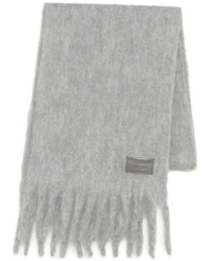 Bimba Y Lola Wool Blend Scarf - Grey