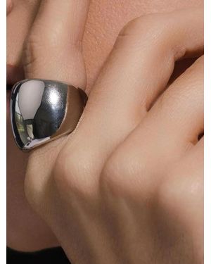 Jennifer Fisher Bague Dôme Puffy - Marron