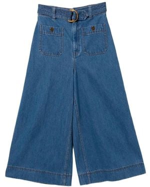 Zimmermann Culottes Jeans - Blue