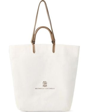 Brunello Cucinelli トートバッグ - ホワイト