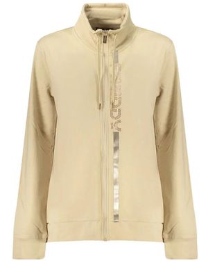 Freddy Sweater Verfraaid Met Stras En Rits - Naturel