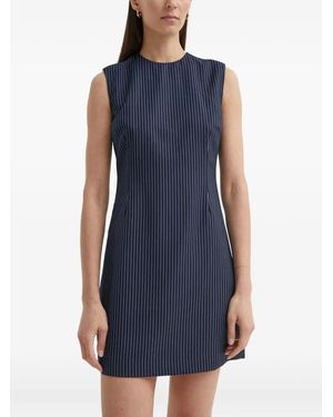 Day Birger et Mikkelsen Pinstripe Sleeveless Dress - Blue
