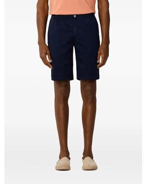 Hackett Regent Relaxed-Fit Cotton Shorts - Blue