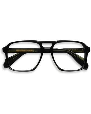 Cutler and Gross 1394 Pilot-Frame Sunglasses - Black