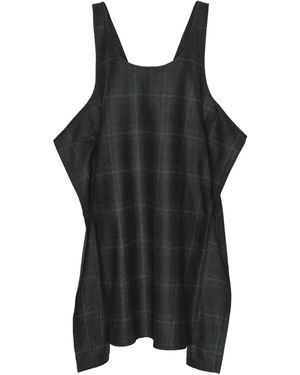 Henrik Vibskov Checked Dress - Black