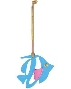 Versace Ciondolo A Forma Di Pesce - Blu
