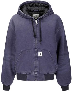 Carhartt Og Active Drawstring Jacket - Blue
