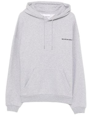 MKI Miyuki-Zoku Hooded Sweater - White