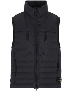Stone Island G100007 Seamless Tunnel Nylon Down-Tc Jacket - Black