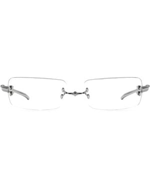 Gentle Monster Paranoyd 02 Glasses - Metallic