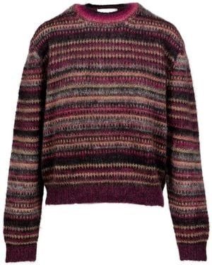 Isabel Marant Morine Mohair Sweater - Red