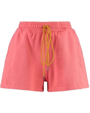 Rhude Jersey Shorts - Red