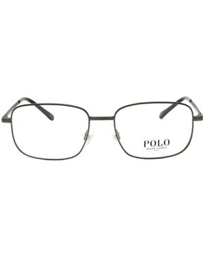 Polo Ralph Lauren Rectangle-Frame Glasses - White