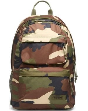 Eastpak Padded Double Camouflage Backpack - Green