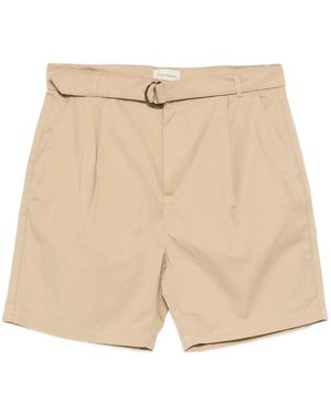 Oliver Spencer Beltd Shorts - Natural