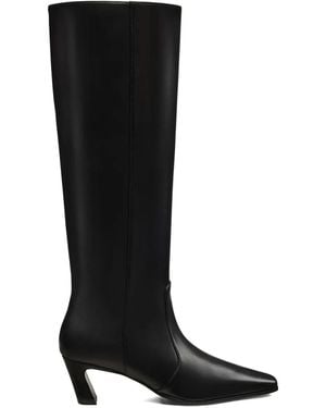 Stuart Weitzman 50Mm Stassi Boots - Black