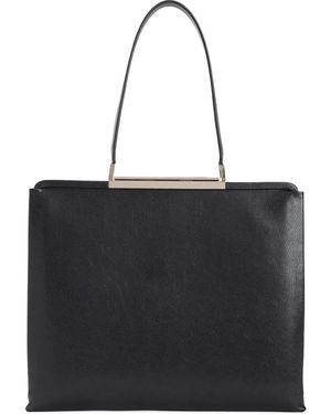 Tom Ford Leather Shoulder Bag - Black