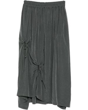 Y's Yohji Yamamoto Asymmetric Skirt - Gray