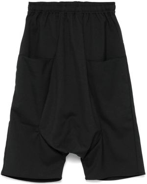 Entire studios Saddle Shorts - Black