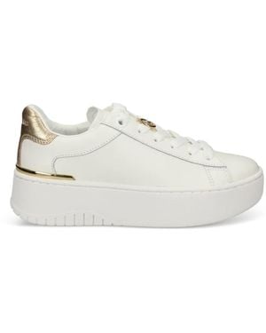 MICHAEL Michael Kors Flatform Sneakers - White