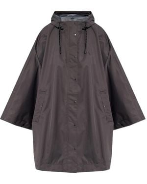 Rethinkit Studios Hooded Cape Jacket - Grey