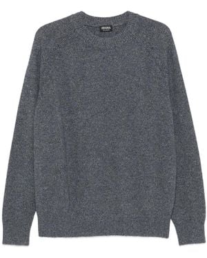 ZEGNA Trui Met Ronde Hals - Grijs