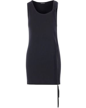 Ann Demeulemeester Bodycon Jurk - Blauw