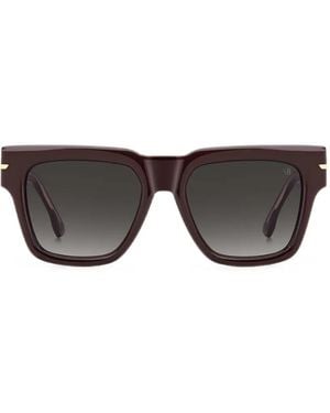 Victoria Beckham Square-Frame Sunglasses - Grey