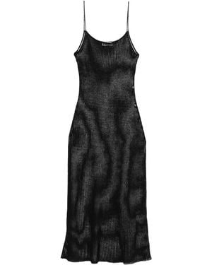 Frankie Shop Robe Longue Sienna - Noir