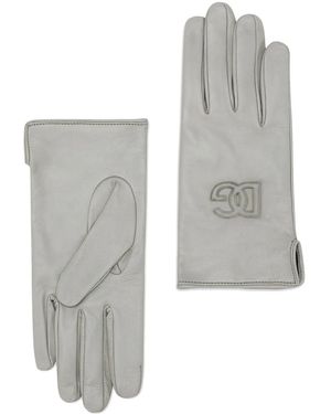 Dolce & Gabbana Handschuhe Aus Leder - Grau