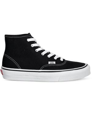 Vans High-Top Lace-Up Sneakers - White