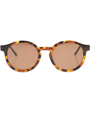 Thierry Lasry Round-Frame Sunglasses - Natural