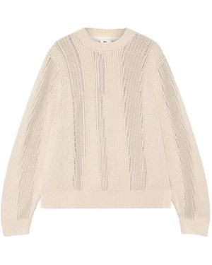 Won Hundred Bently Ribbed-Knit Sweater - Natural