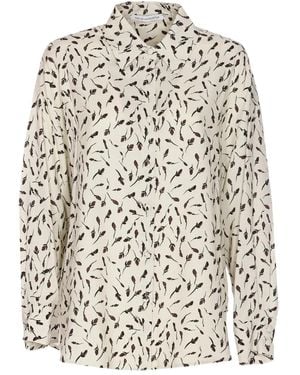 Mar De Margaritas Button-down-Hemd mit Blumenmuster - Weiß