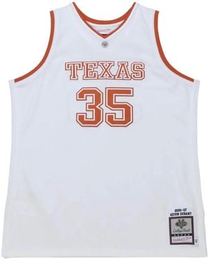 Mitchell & Ness "Ncaa Texas Longhorns 2006 Kevin Durant" Basketball Jersey - White