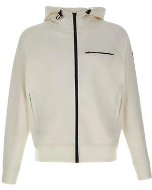 Blauer Shaw Zip-Up Hoodie - White