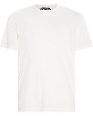 Tom Ford Crew T-Shirt - Weiß