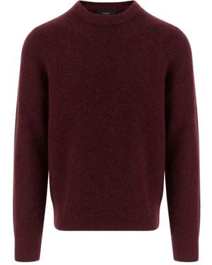 Vince Crew-Neck Cashmere Jumper - Red