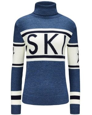 Perfect Moment Schild Jumper - Blue