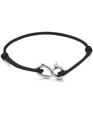 Mateo Bent-Nail Cord Bracelet - Metallic