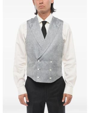 Corneliani Double-Breasted Waistcoat - Grey