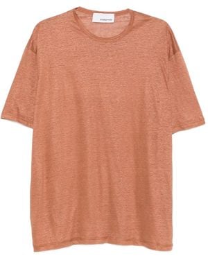 Costumein Komodo Contrast-Stitch Short-Sleeve T-Shirt - Orange