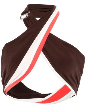 Coperni Haut À Design Croisé - Red
