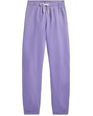 Polo Ralph Lauren Cotton-Blend Sweatpants - Purple
