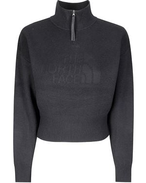 The North Face Jersey Con Cuello Con Cremallera - Azul