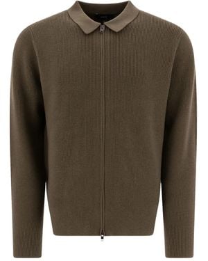Vince Wool Blend Cardigan - Grün