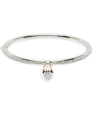 Swarovski Brazalete Con Diseño De Corazón - Blanco