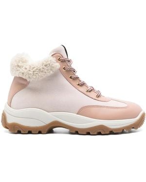 Pollini Bottines Ice Cracker - Rose