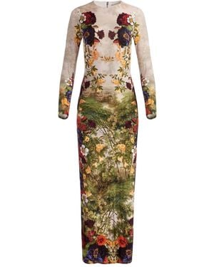 Alice + Olivia Delora Maxi Dress - Multicolour
