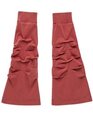 AVAVAV Sharpei Ruched Legwarmers - Red